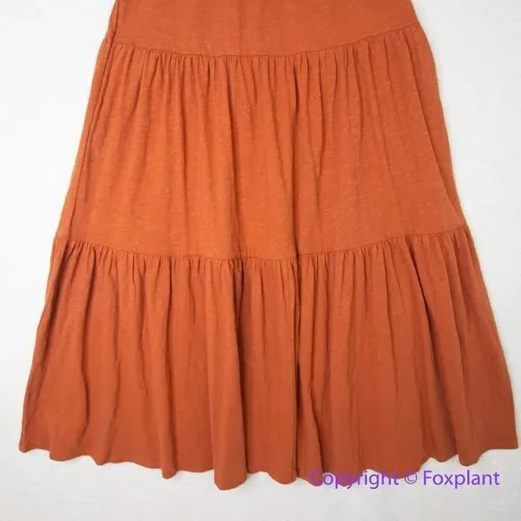 New! Marine‎ Layer Andrea Knit Midi Dress in Baked Clay, size M - Picture 6 of 16